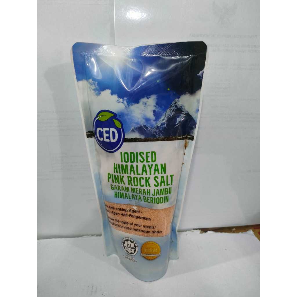 

CDE NATURAL HIMALAYAN PINK ROCK SALT 500GR GARAM HIMALAYAN MERAH/GARAM MALAYSIA/