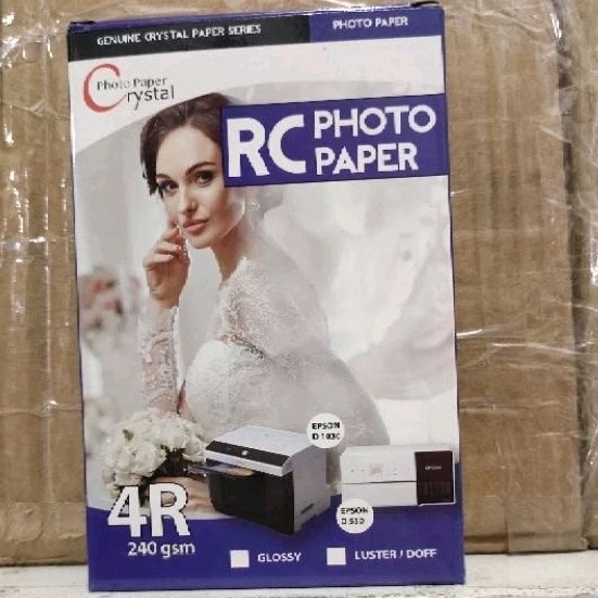 Crystal photo paper RC 4R