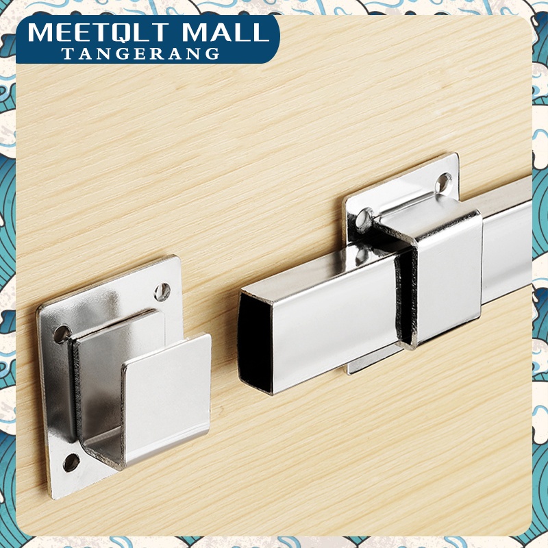 Braket Pergi Pipa 2PCS-Rak Dukungan Dinding Pipa Buka