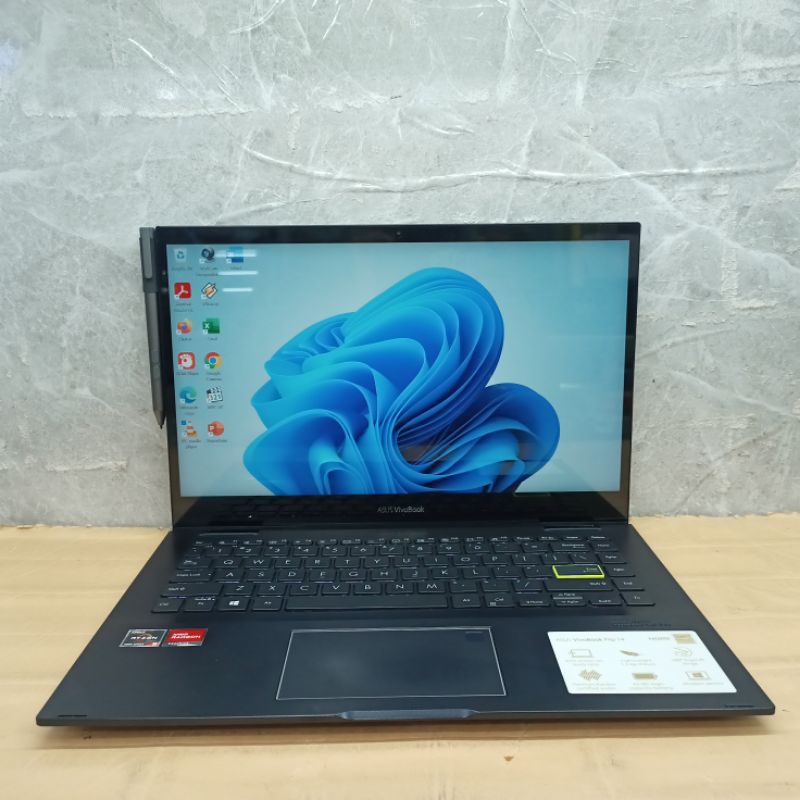 ASUS VIVOBOOK TM420UA AMD RYZEN 5 5500U RAM 8GB SSD 512GB X360 TOUCSCREEN PEN STYLUS