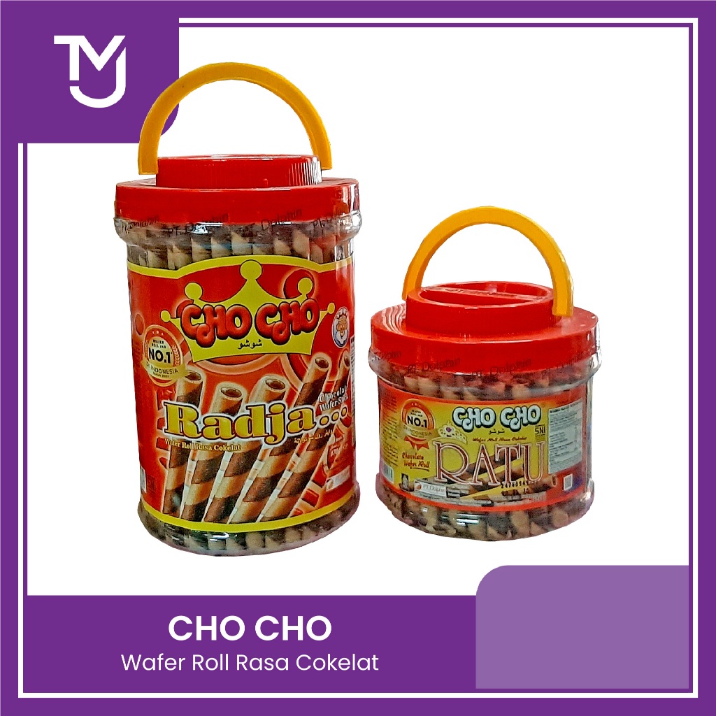 

cho cho wafer roll rasa cokelat Radja 670gr Ratu 320gr