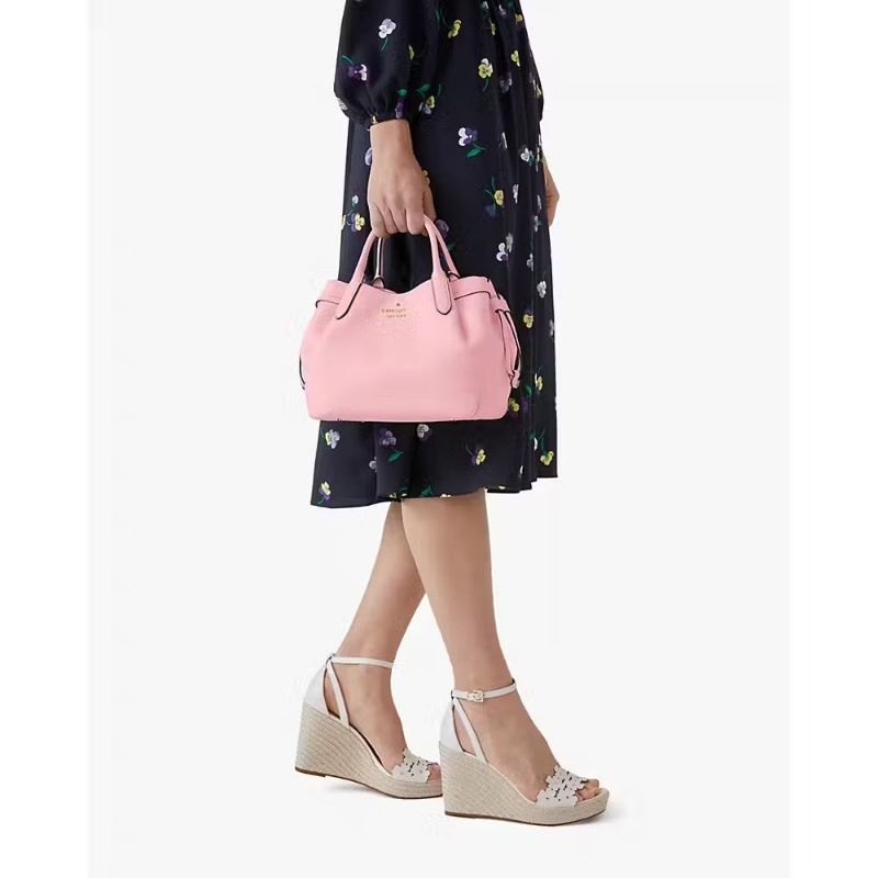 Tas Ks Dumpling Small Satchel in Bright Carnation