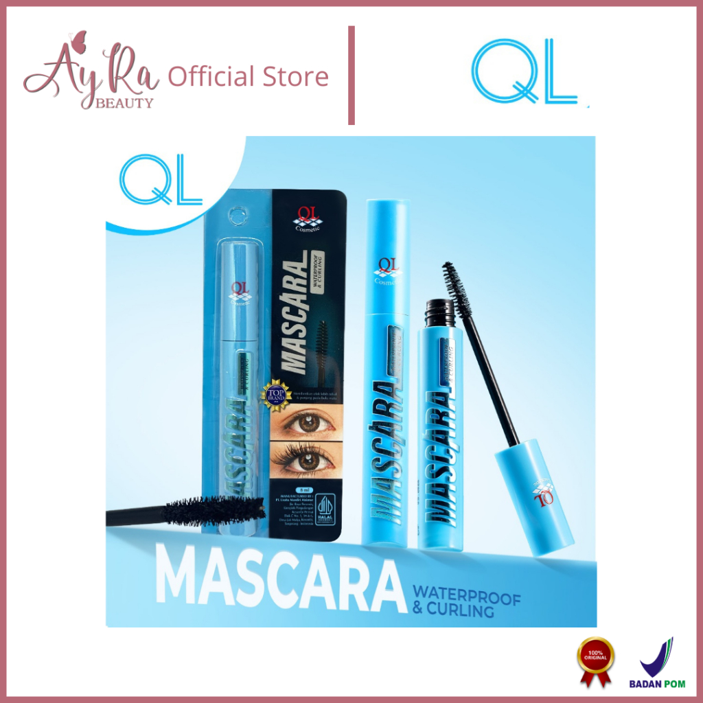 AyRa Beauty - Ql Cosmetic Waterproof & Curling Mascara - 8 ml