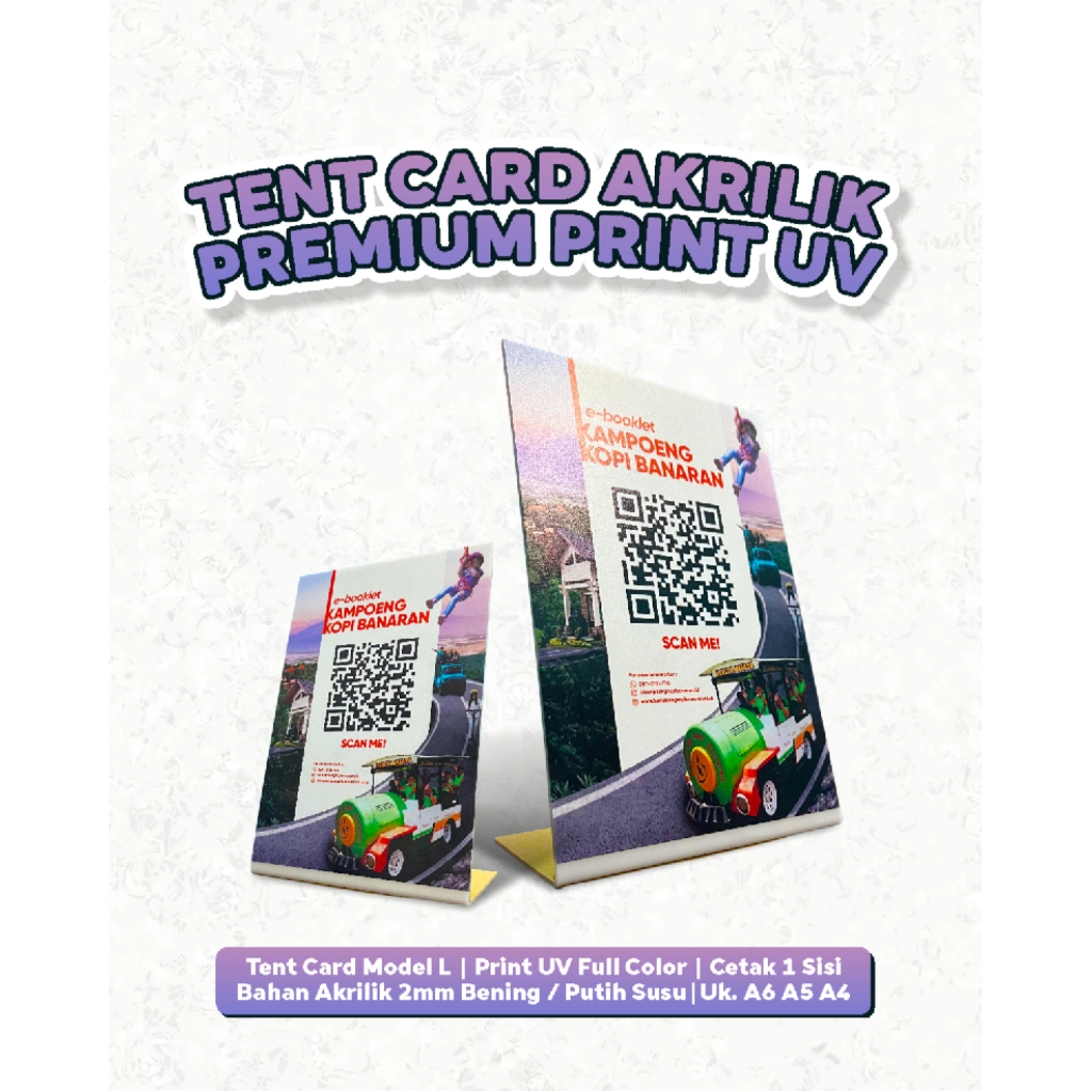 

TENT CARD AKRILIK PREMIUM