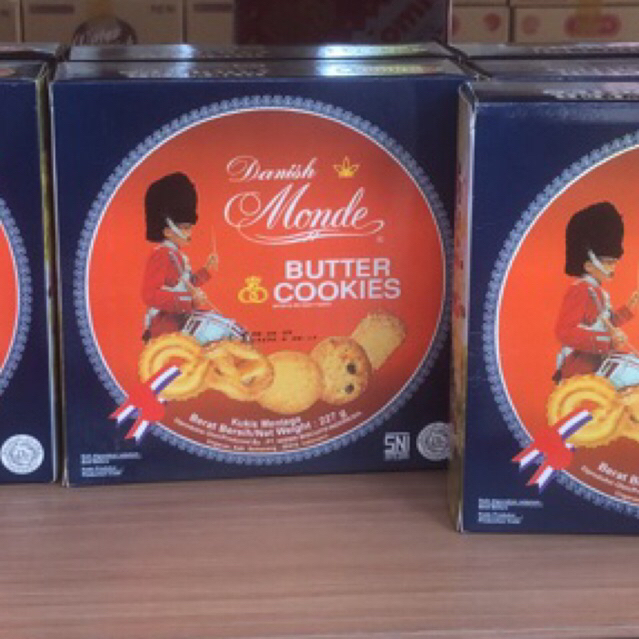 

Monde biskuit butter cookies 227g