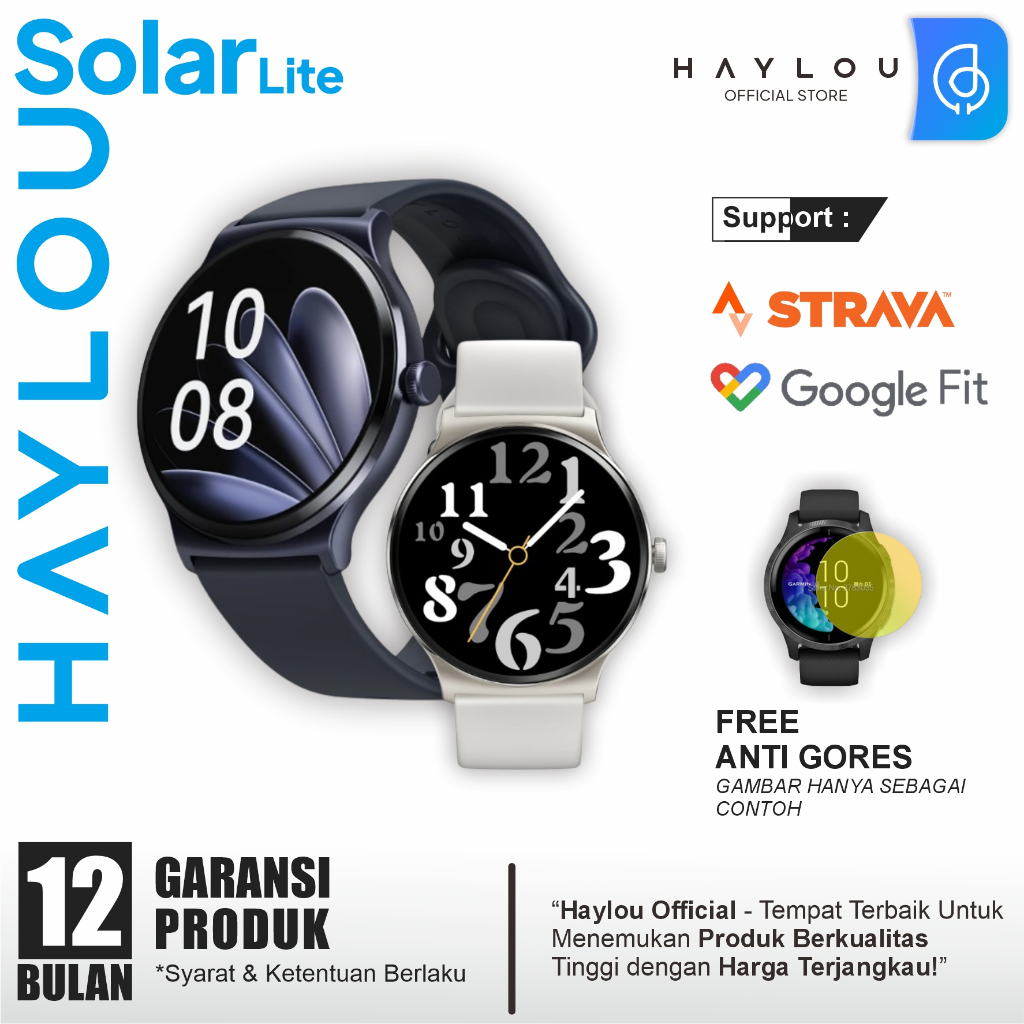 HAYLOU Solar Lite Smart Watch IP68 Sp02 1.38" Display