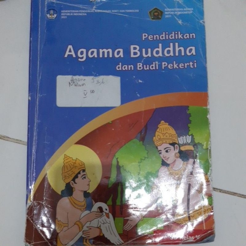 buku agama Buddha kelas 5 sd