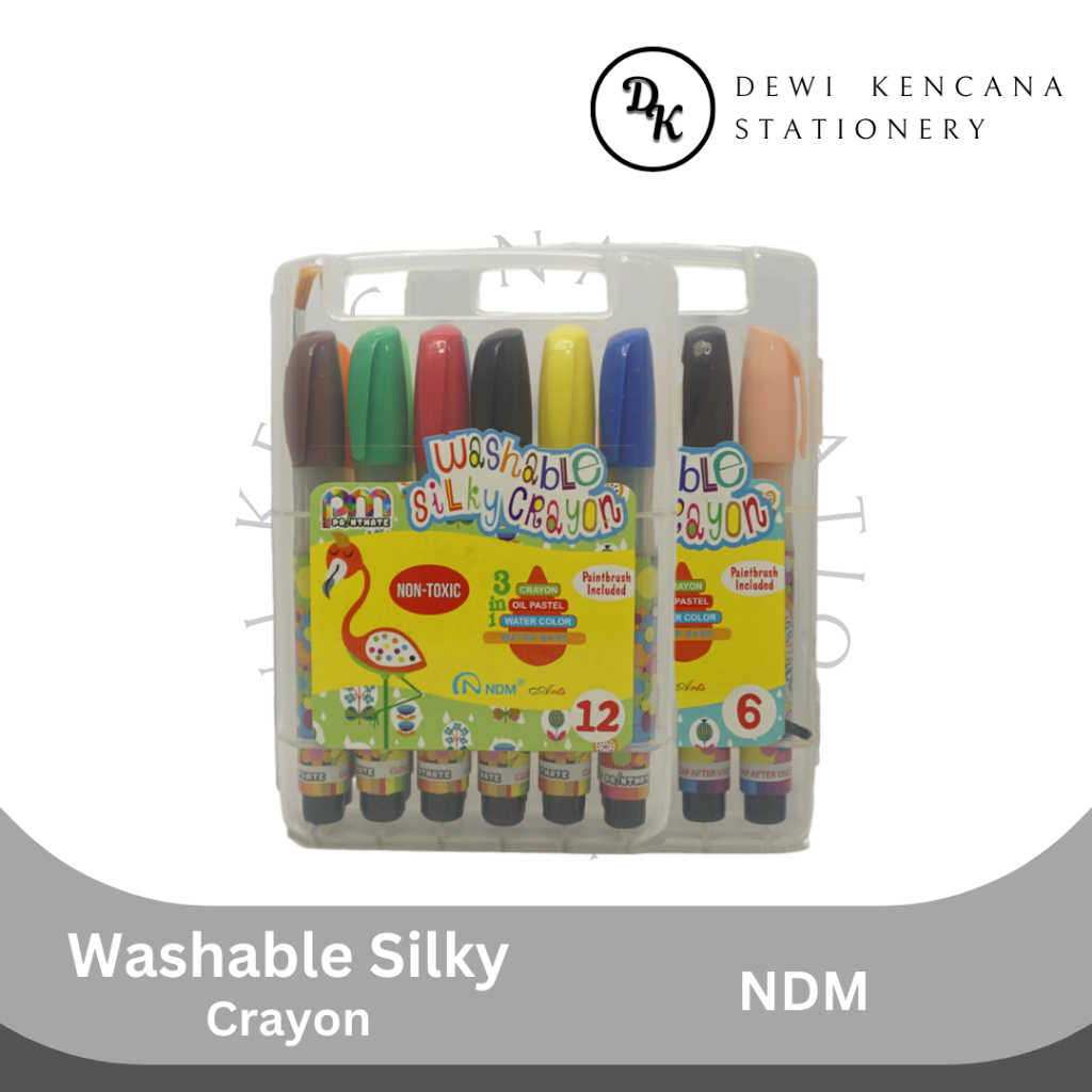 

Krayon / NDM Arts Paintmate Washable Silky Crayon 3 in 1