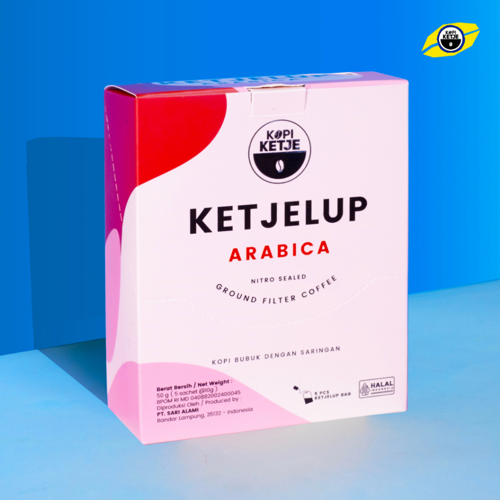 

KetjeLup Coffee Arabika Kopi Celup El's Coffee