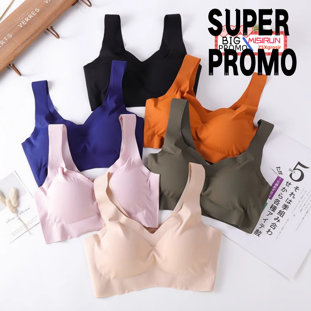 (COD✅)Bra wanita import,Bra seamless,BH Pakaian dalam Wanita Tanpa kawat,Bra Push up,bra korea,bh wa