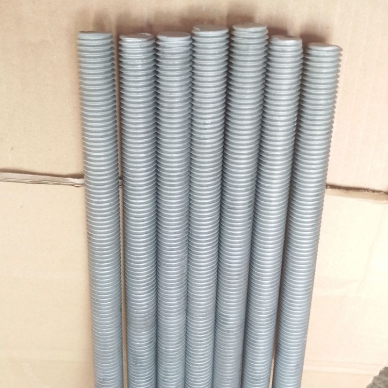 long drat m18x1000mm pitch 2,5 as drat m18 galvanis hotdip