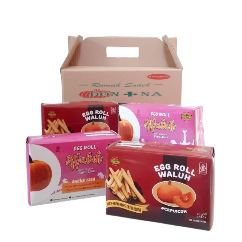 

Hampers Eggroll (A) DONNA Healthy Snack Oleh-oleh Cepu Blora