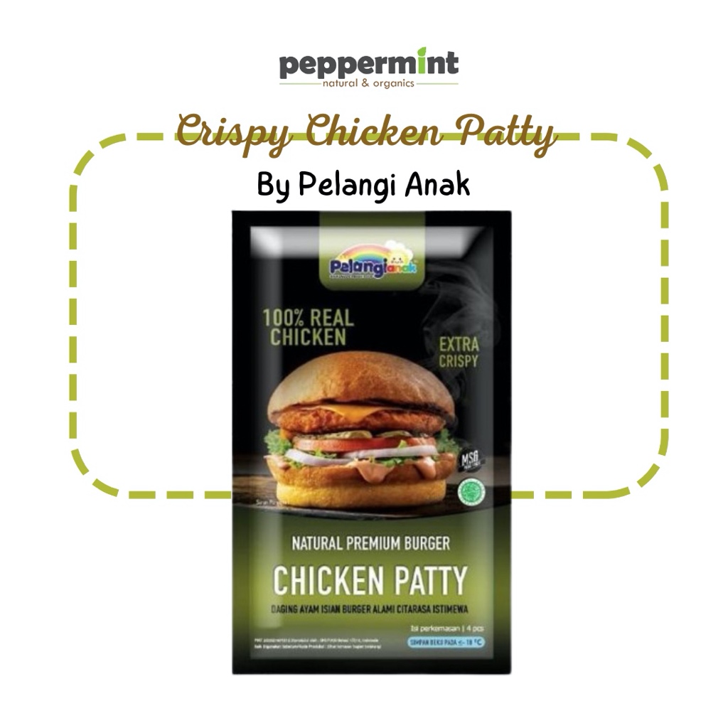 

Pelangi Anak Premium Patty (4 pcs) / Frozen Patty Non MSG