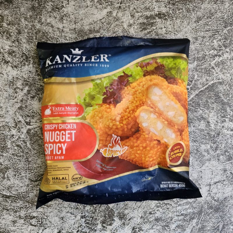 

Kanzler Nugget Spicy Crispy 450gr