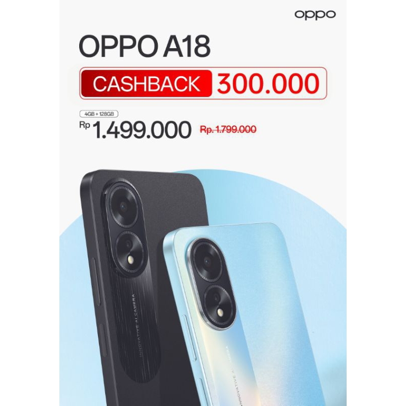 OPPO A18 RAM4/128GB