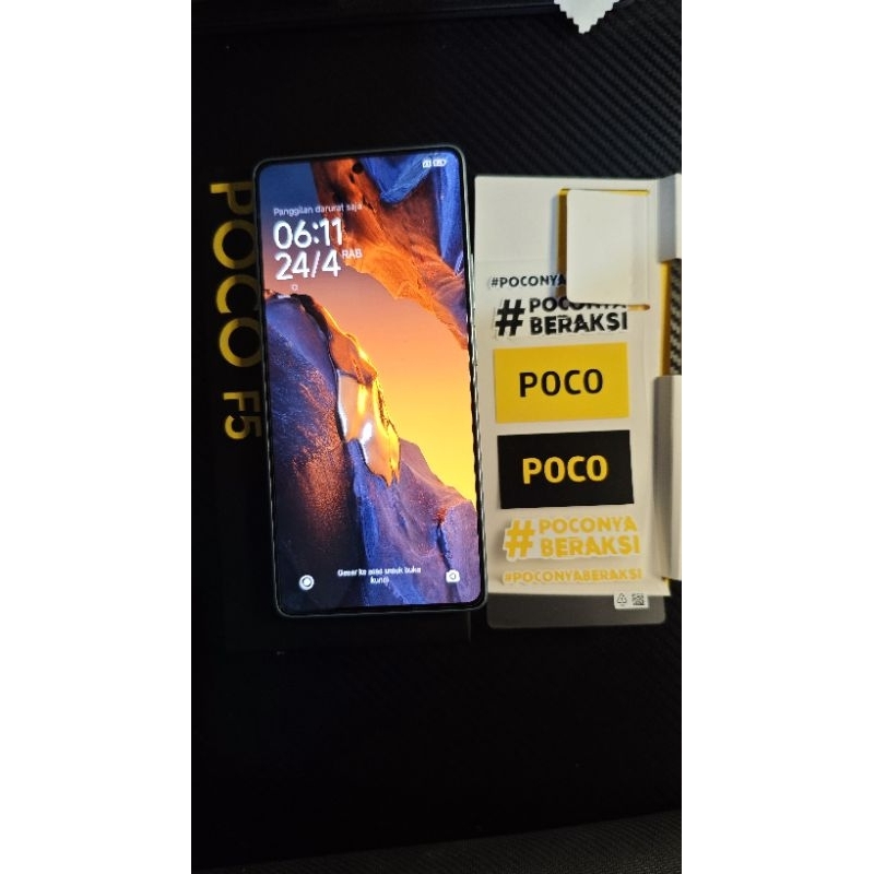 Xiaomi Poco F5 12/256 Putih - second