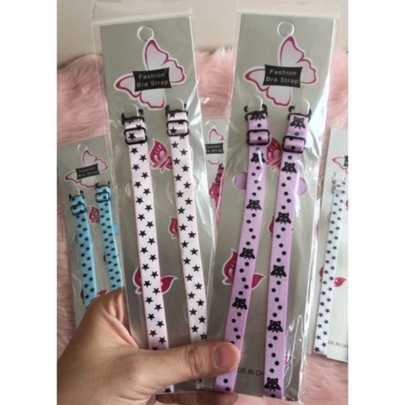 Tali bra motif Korea /Tali bra motif bintang