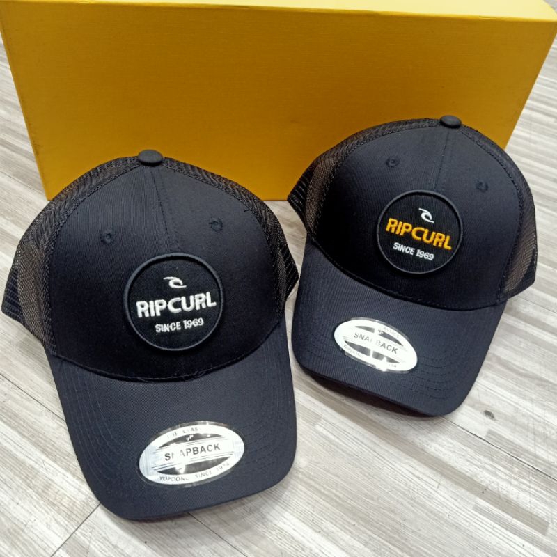 topi trucker Ripcurl topi baseball jaring import