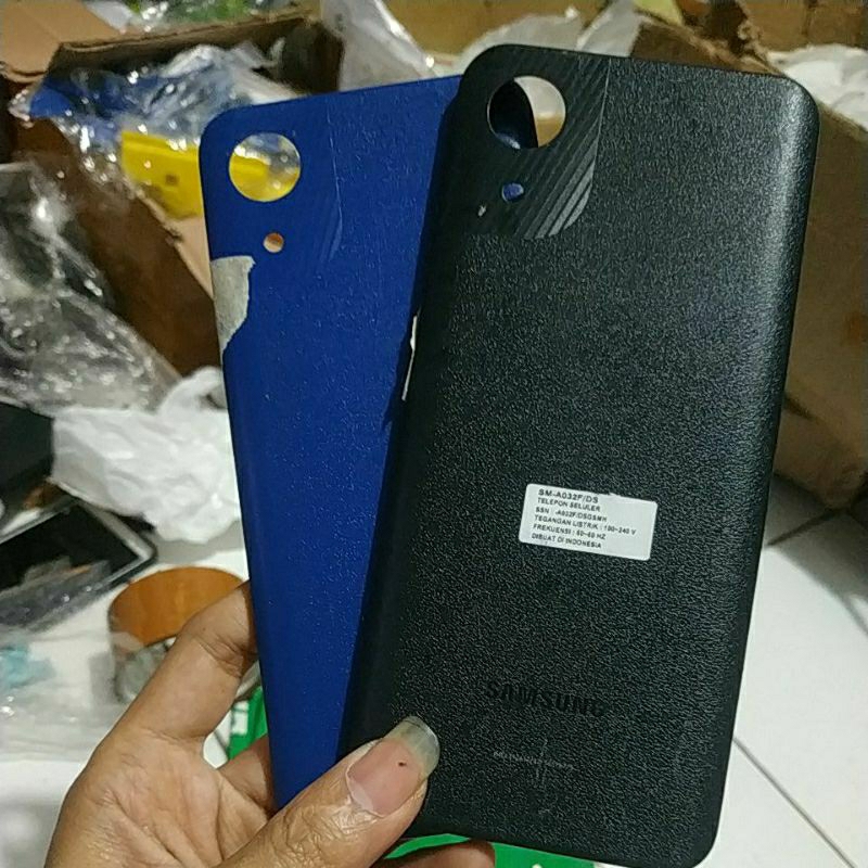 BACKDOOR BEKAS SAMSUNG A03 CORE tombol komplit