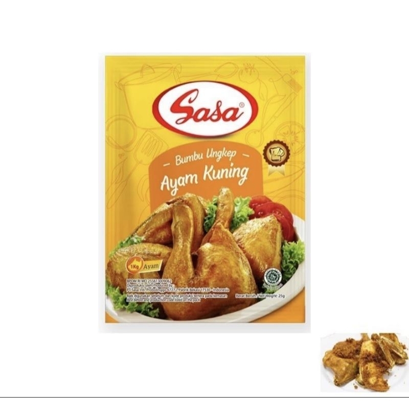 

Sasa Bumbu Ayam Kuning 26 Gram