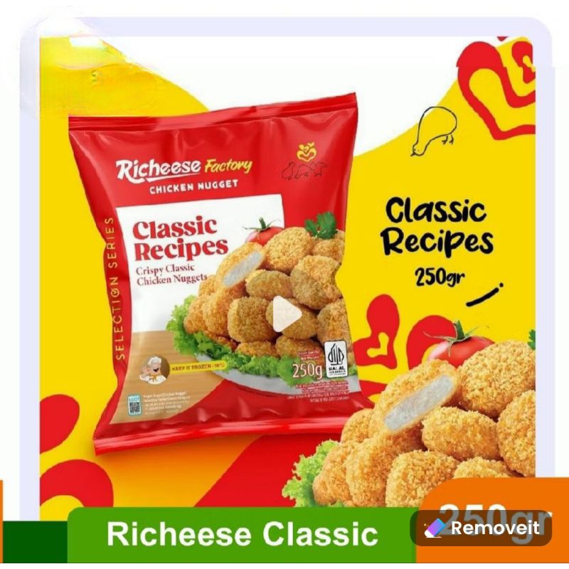 

Rocheese Factory Nugget Classic Recipes 250gr