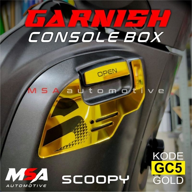 Garnish Console Box Scoopy