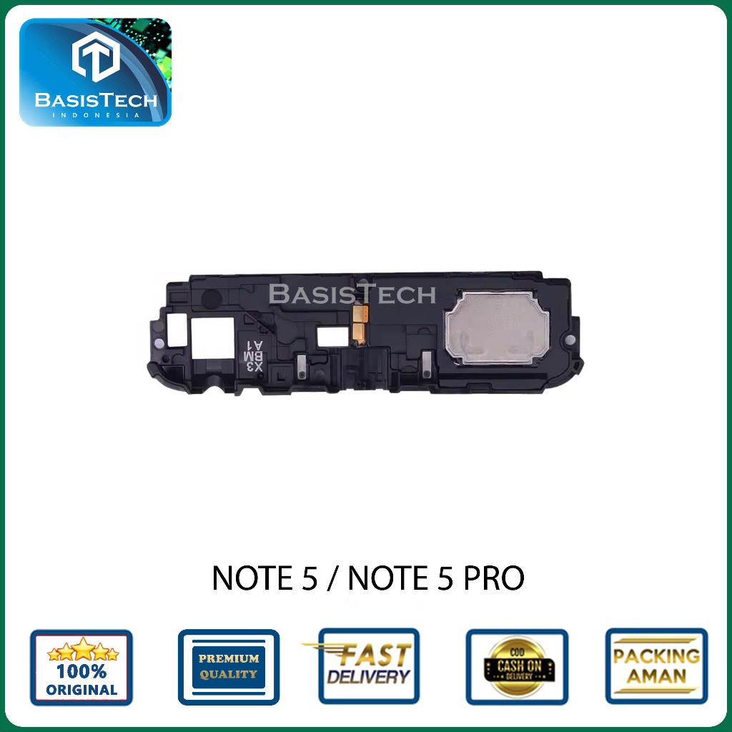 BUZZER LOUD SPEAKER BAWAH XIAOMI REDMI NOTE 5 PRO - NOTE 5 ORIGINAL QUALITY