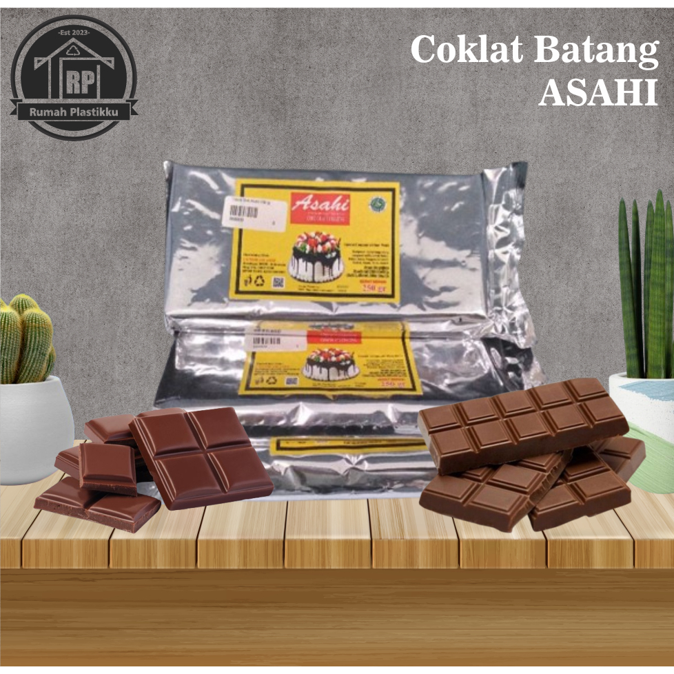 

Coklat ASAHI / Coklat Batang Asahi / Dark Compound / Kemasan 250gr