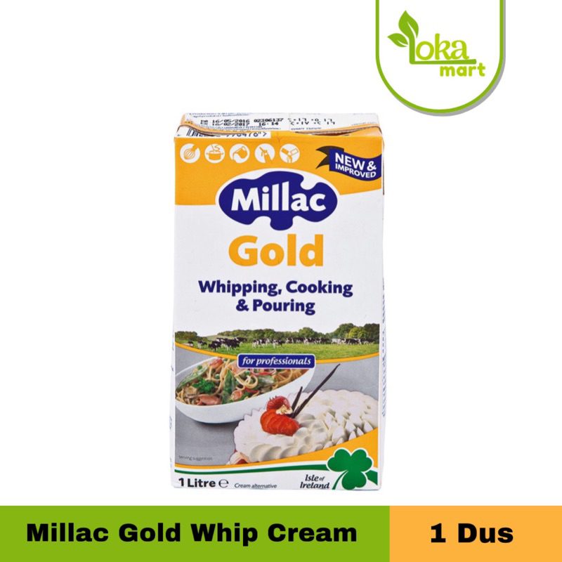 

[1 DUS] MILLAC GOLD WHIPPING COOKING POURING CREAM 1L