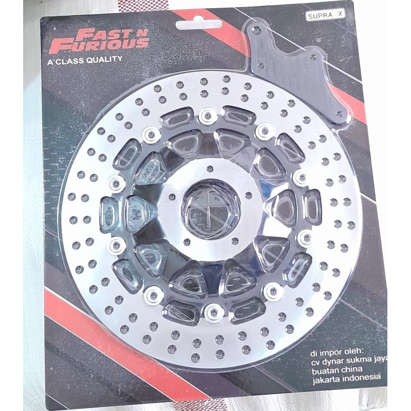 Piringan Cakram Depan Supra X Lebar 300MM Lubang Baut 5 Disk Supra X Plus Brekat Piringan