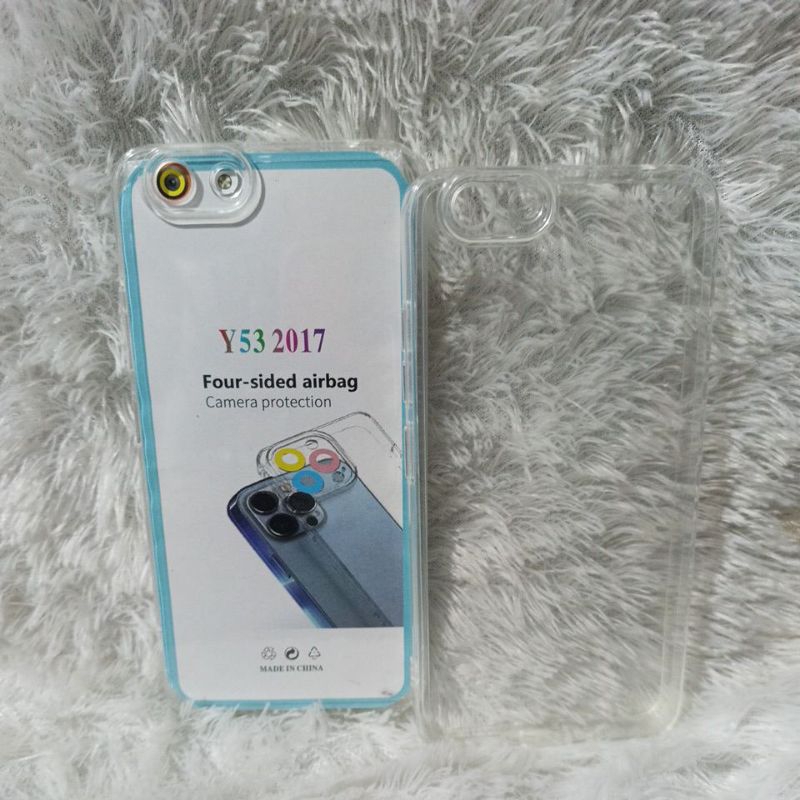 SoftCase Casing Vivo Y53/1606 2017 Silikon Bening Transparan Pelindung Belakang HP