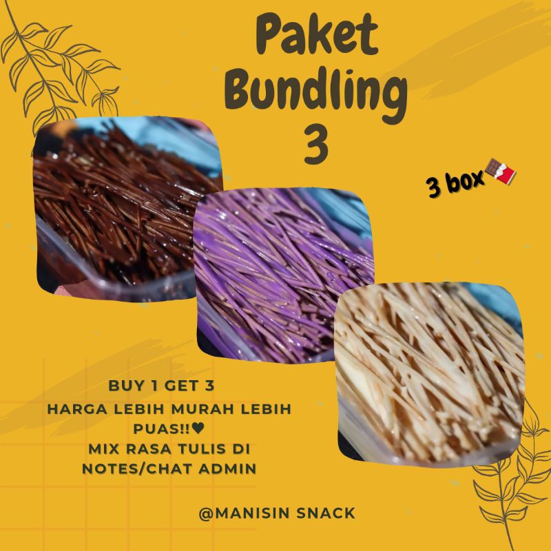 

PAKET BUNDLING 3 Mie Lidi Lumer Lebih Puas!!