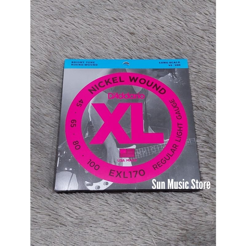 Senar Bass Elektrik Daddario EXL170 4 String - Senar Bass Daddario 4 String