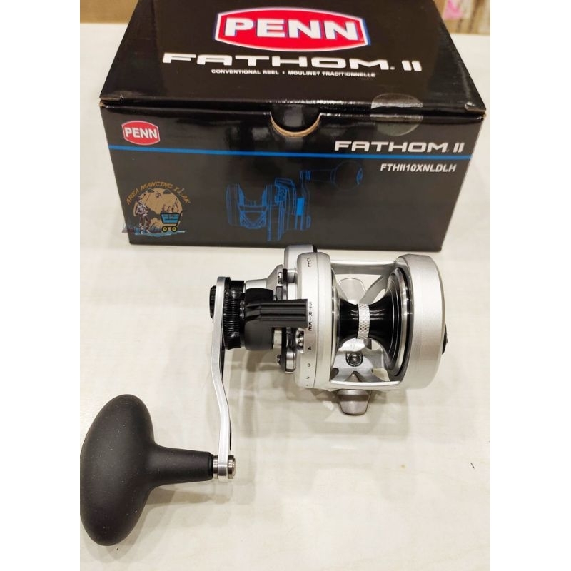 Reel PENN FATHOM II 10XNLDLH Silver Series - LIMITED STOK