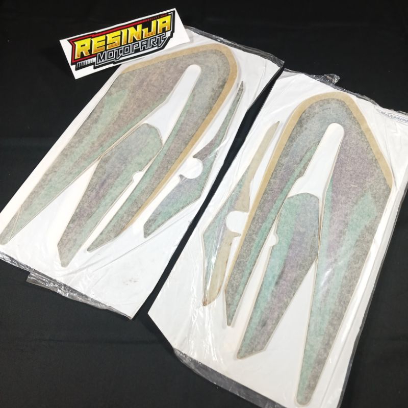 Striping Stiker Sticker Lis List Tangki Body Yamaha Rxs Rx Spesial 1996 96 Hijau Laminasi