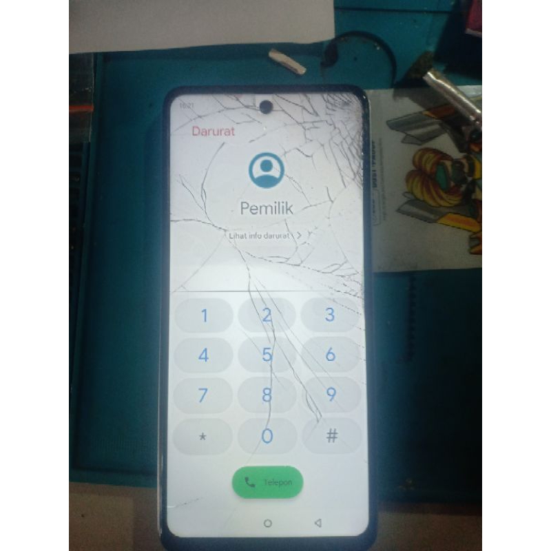 Lcd copotan infinix smart 8 normal (minus)