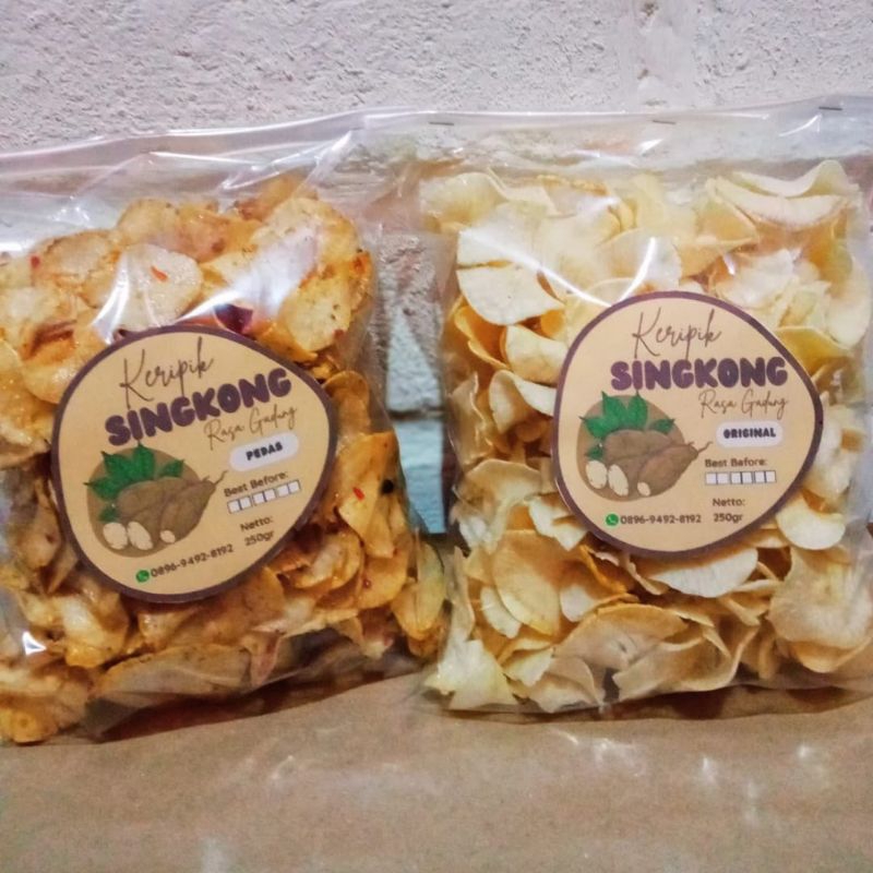 

Keripik Singkong Rasa Gadung - 250 gr