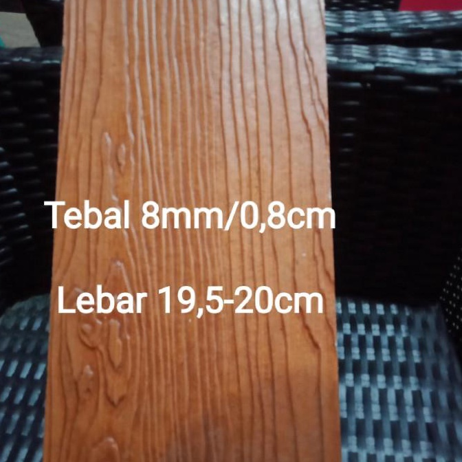 SALEE Kayu  Papan Pagar Grc Motif Serat Kayu WoodplankLisplang Grc