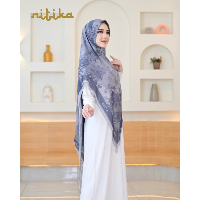 Hijab Khimar Printing Nitika V13