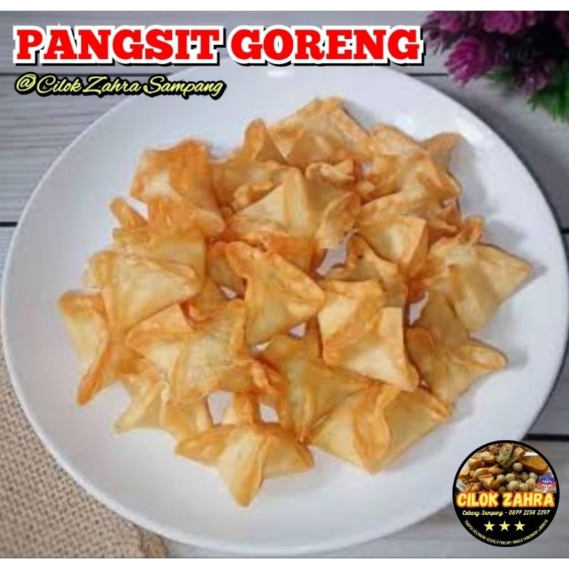 

Pangsit Goreng Variasi Sambal Kacang, Petis & Saos