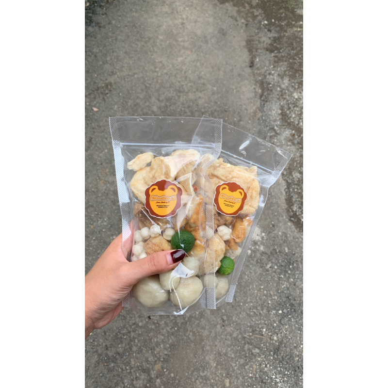 

Bakso aci ayam suwir pedas