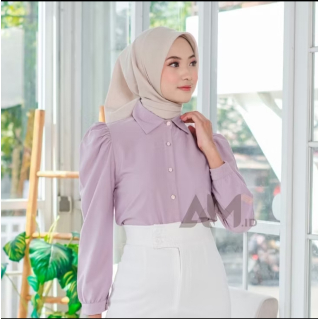 Shirt / Top Cotton Madonna / Atasan Wanita / Fashion Hijab Muslim
