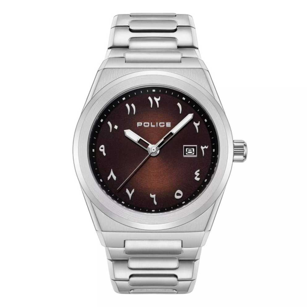 Jam Tangan Pria Police Salkantay Quartz Stainless Steel PEWJH2228004  Original