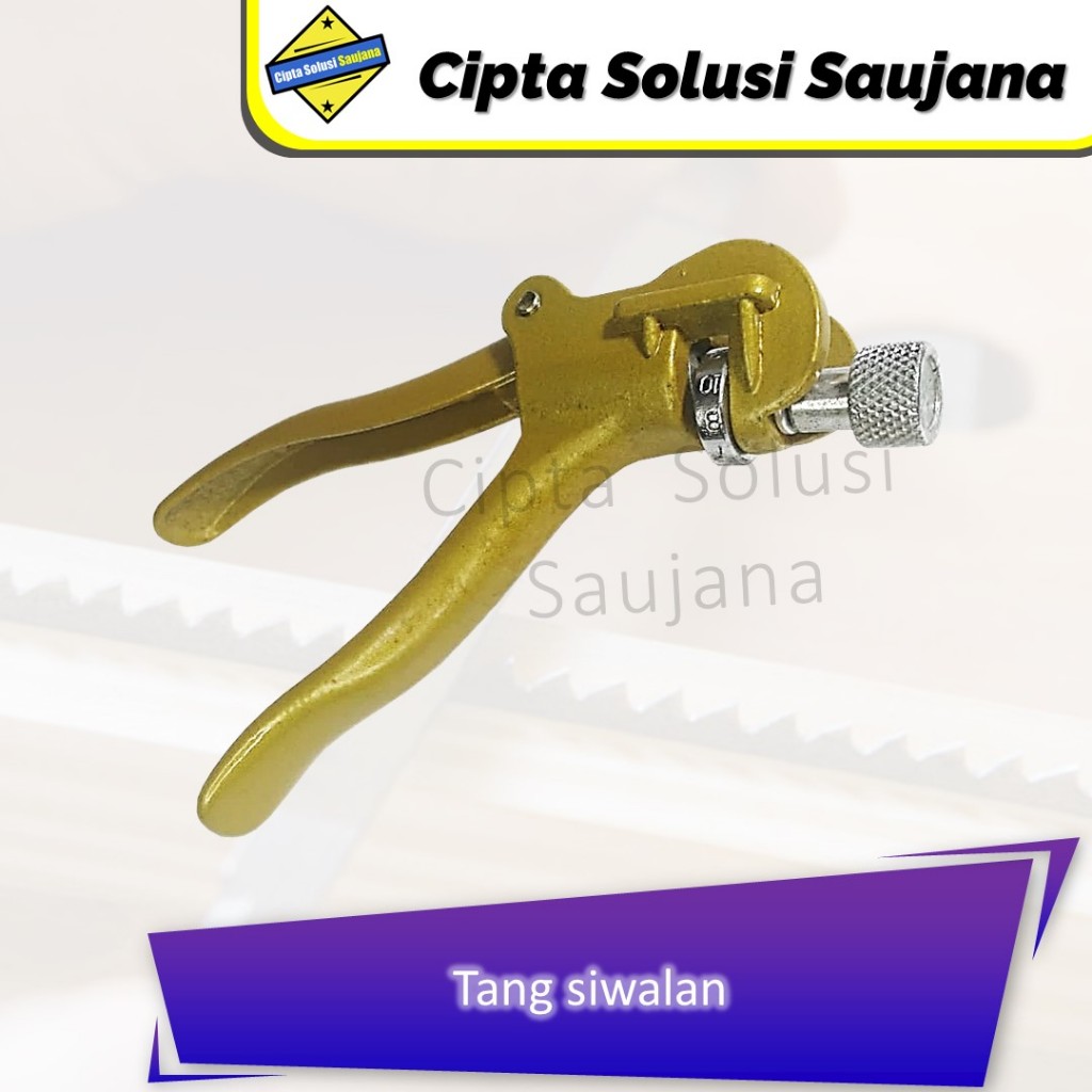 NB TANG SIWALAN SIWAR MATA GERGAJI SIBAK PETIK PEMBUKA SETEL STEL MATA GERGAJI SAW TOOTH SETTER SETE