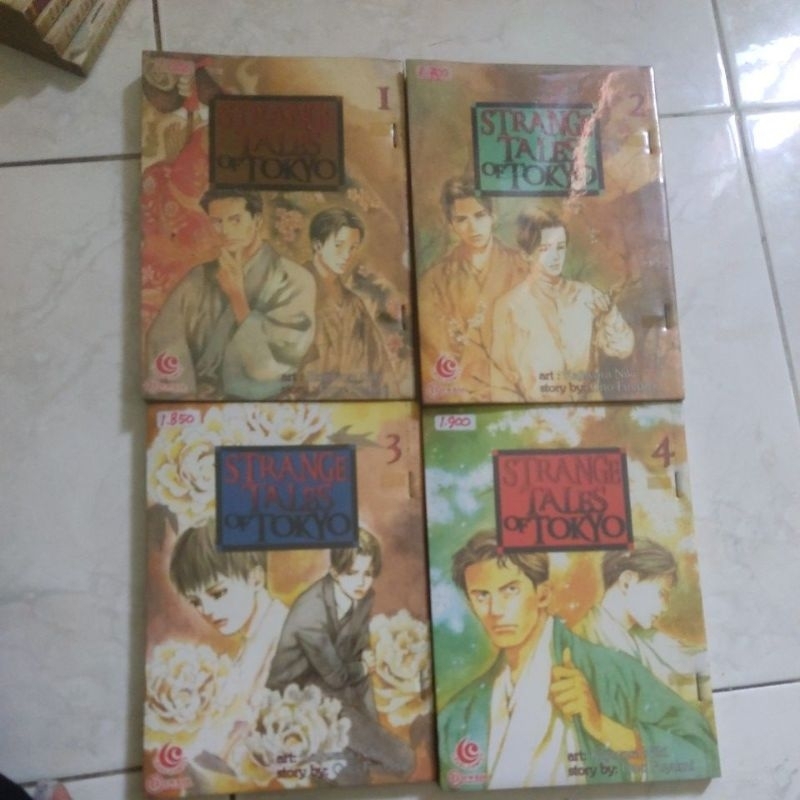 komik strange tales of tokyo vol 1-4 set tamat ono fuyumi