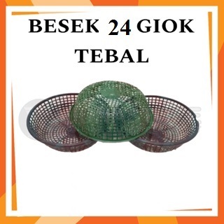 BESEK 24 GIOK TEBAL / BESEK PLASTIK / KERANJANG PLASTIK / KERANJANG TELUR / KERANJANG PESTA