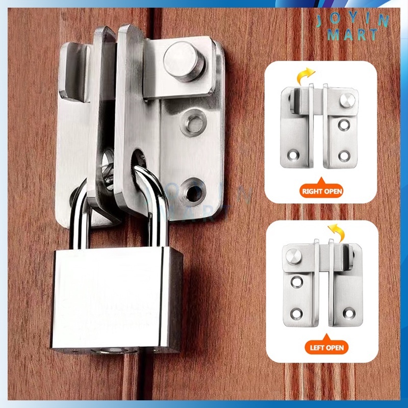 Kunci Geser Pintu / Selot Slot Gembok / Slot pintu Geser/ Cantolan Grendel Pintu / Selot Pintu Canto