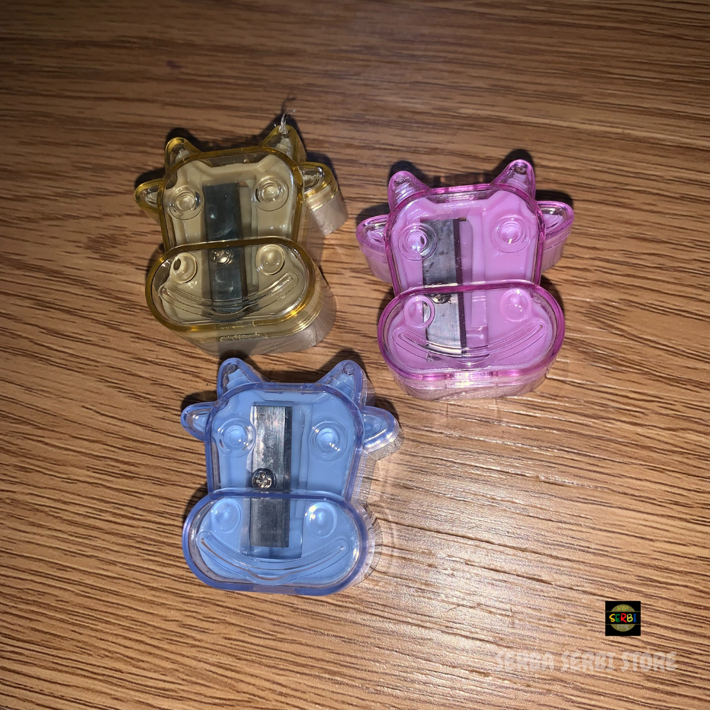 

RAUTAN PENSIL KARAKTER KEPALA SAPI / ONGOTAN PENSIL / SERUTAN PENSIL / RAUTAN LUCU