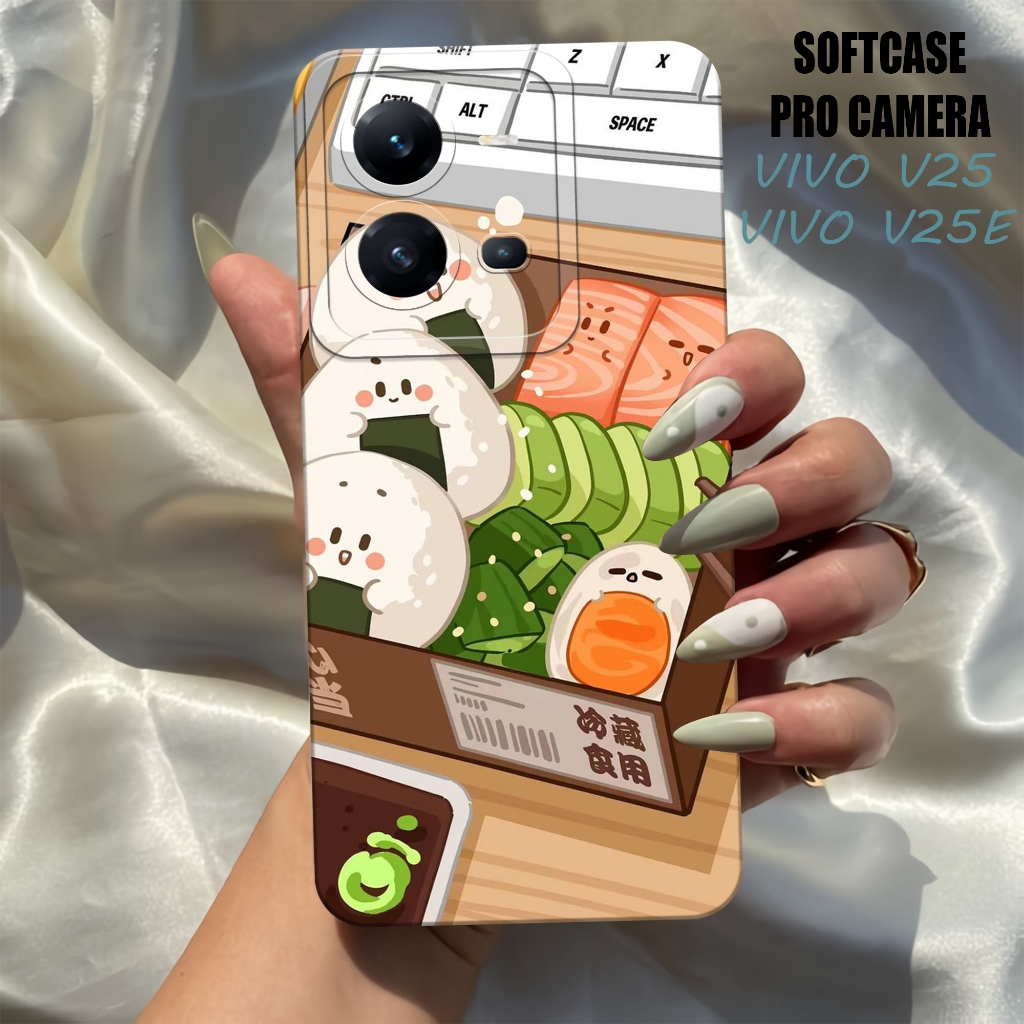 Case VIVO  V25-V25E - VIVO  V25-V25E Terbaru - Softcase  VIVO V25-V25E   - Softcase Pro Camera - Cas