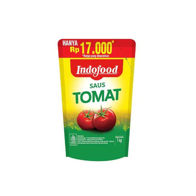 

Indofood Saus Tomat Kemasan Refil 1 Kg